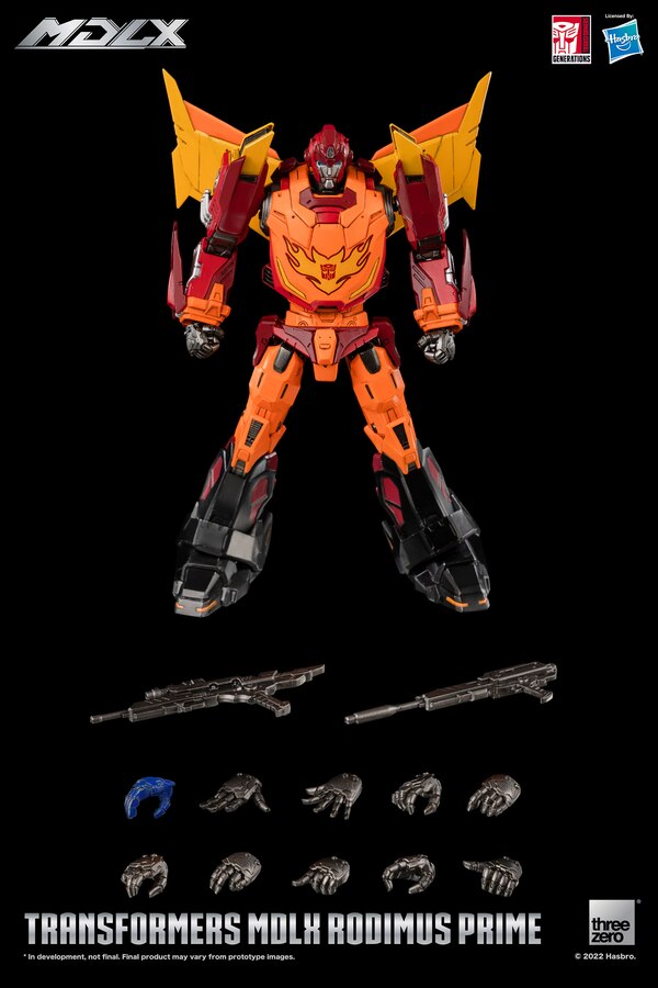 Official Color Images Of Threezero Transformers MDLX Rodimus Prime  (13 of 15)
